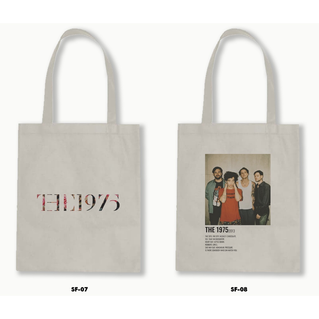 TOTE BAG BLACU - THE 1975