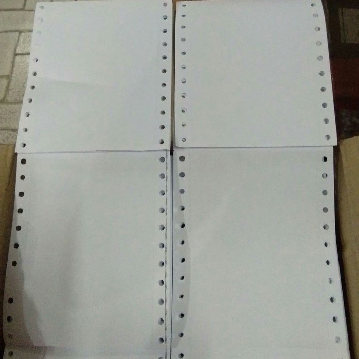 

Kertas Komputer 2 Ply Bagi 3 atau 2 Ply Bagi 4 Continuous Form