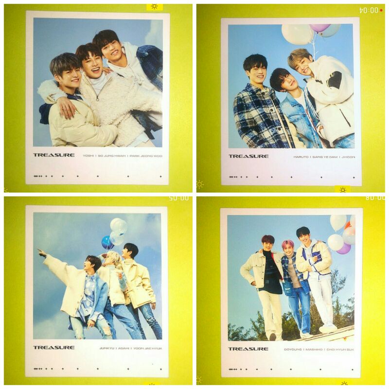 [OFFICIAL] TREASURE FA UNIT POLAROID