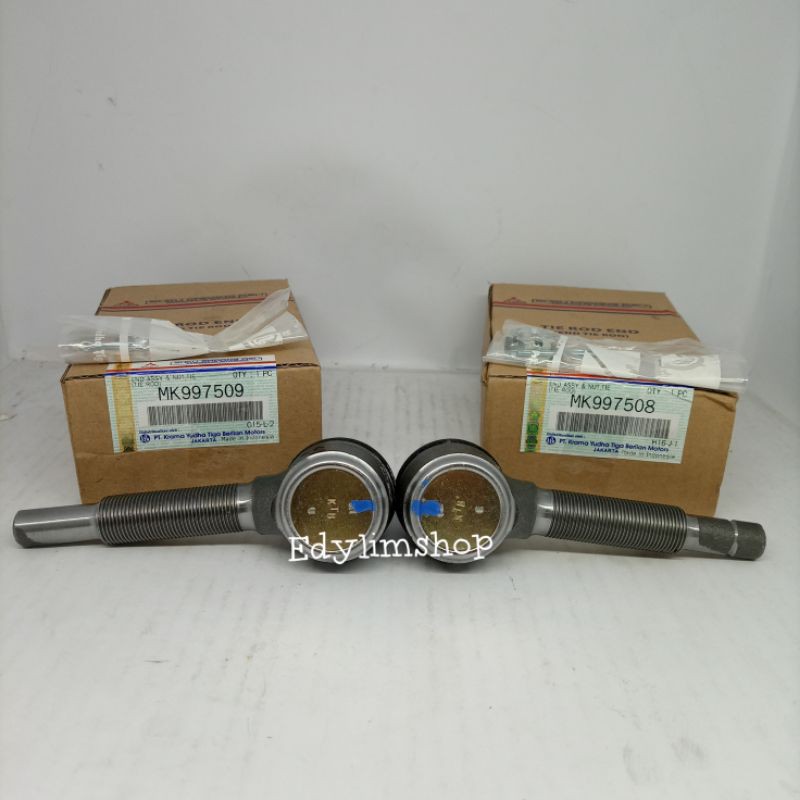 Tie rod mitsubishi canter ps125 1set 2pc kiri-kanan ASLI