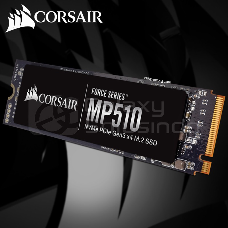 Corsair Force Series Mp510 960gb M 2 Nvme Pcie Cssd F960gbmp510 Shopee Indonesia