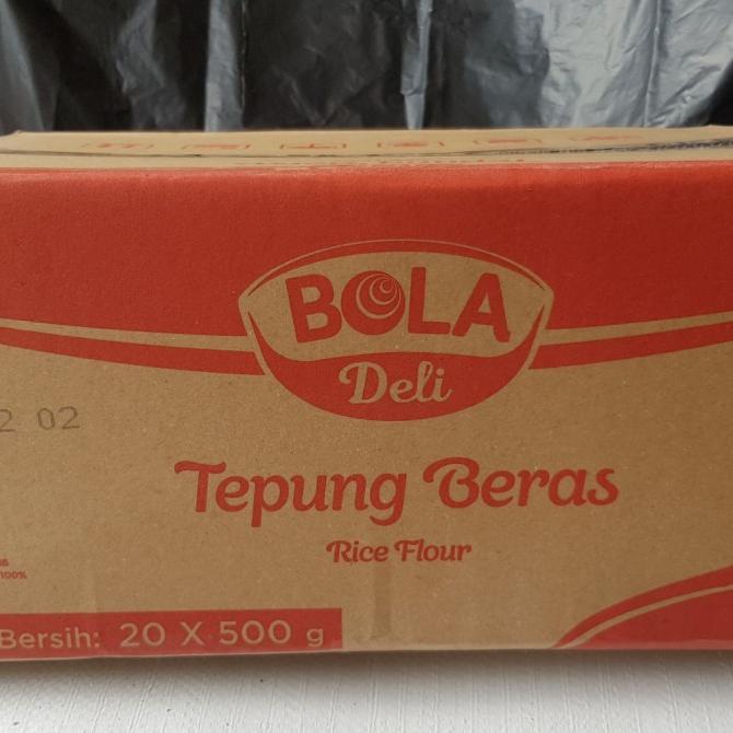 

TERLARIS tepung beras bola deli 500gr - 1 DUS HARGA GROSIR