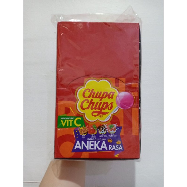

Chupa Chups Permen Loli Lollipop isi 50/Kembang gula lolipop aneka rasa/Import
