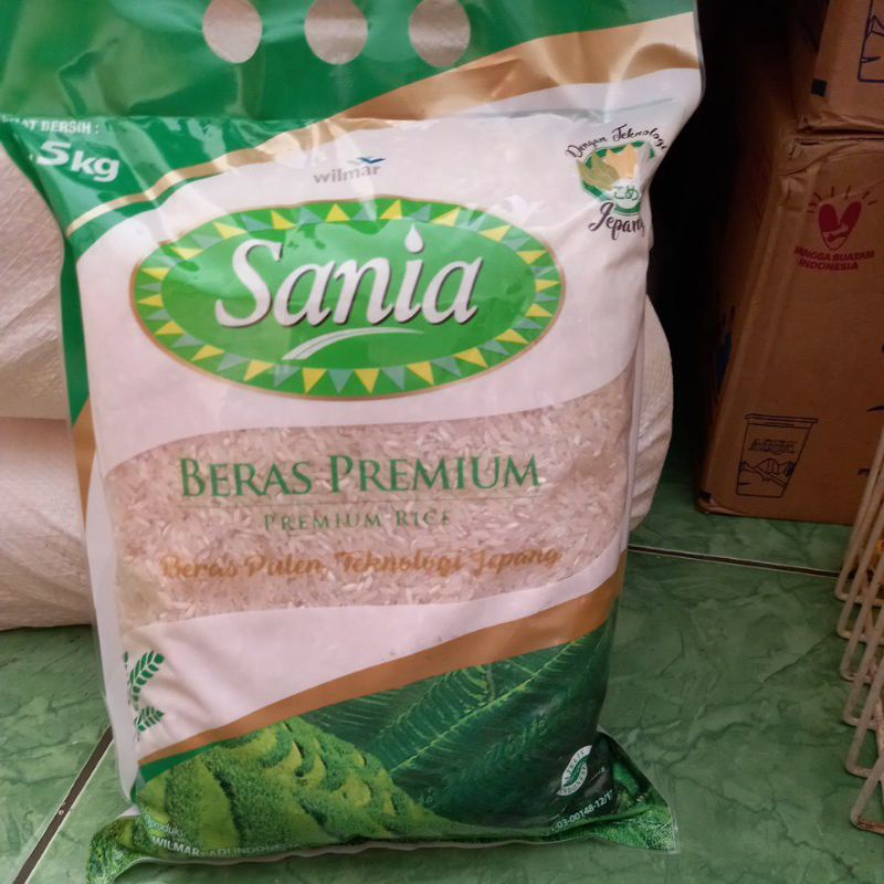 BERAS SANIA 5KG SANIA BERAS PREMIUM 5 KG