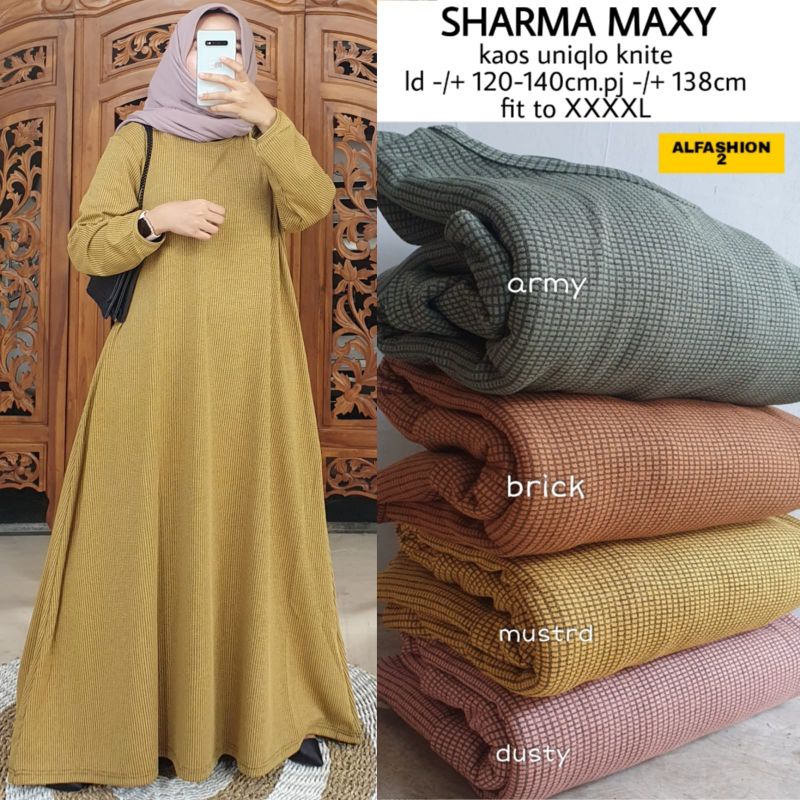 SHARMA MAXY ORIGINAL PRODUK BY ALFASHION