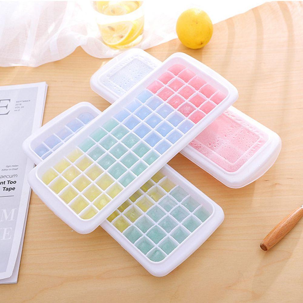 Cetakan Es Batu 12 / 48 / 60 Grids Dengan Tutup Untuk Alat Dapur