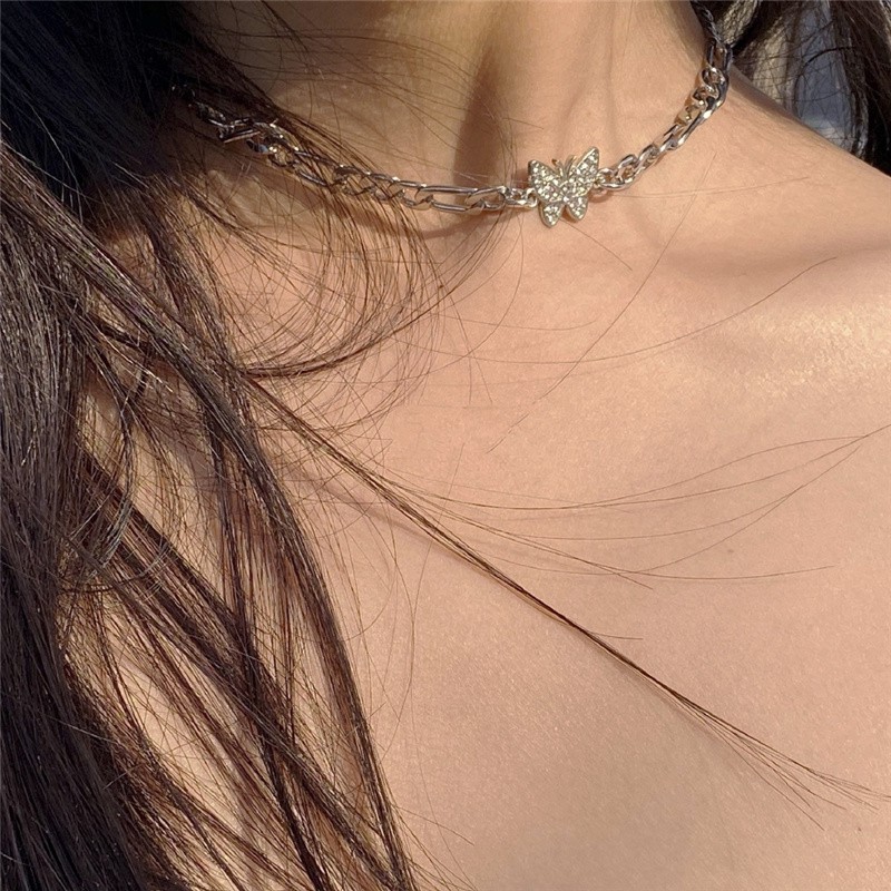 [ACKER] Kalung Choker Manik-manik Batu Mewah Untuk Wanita