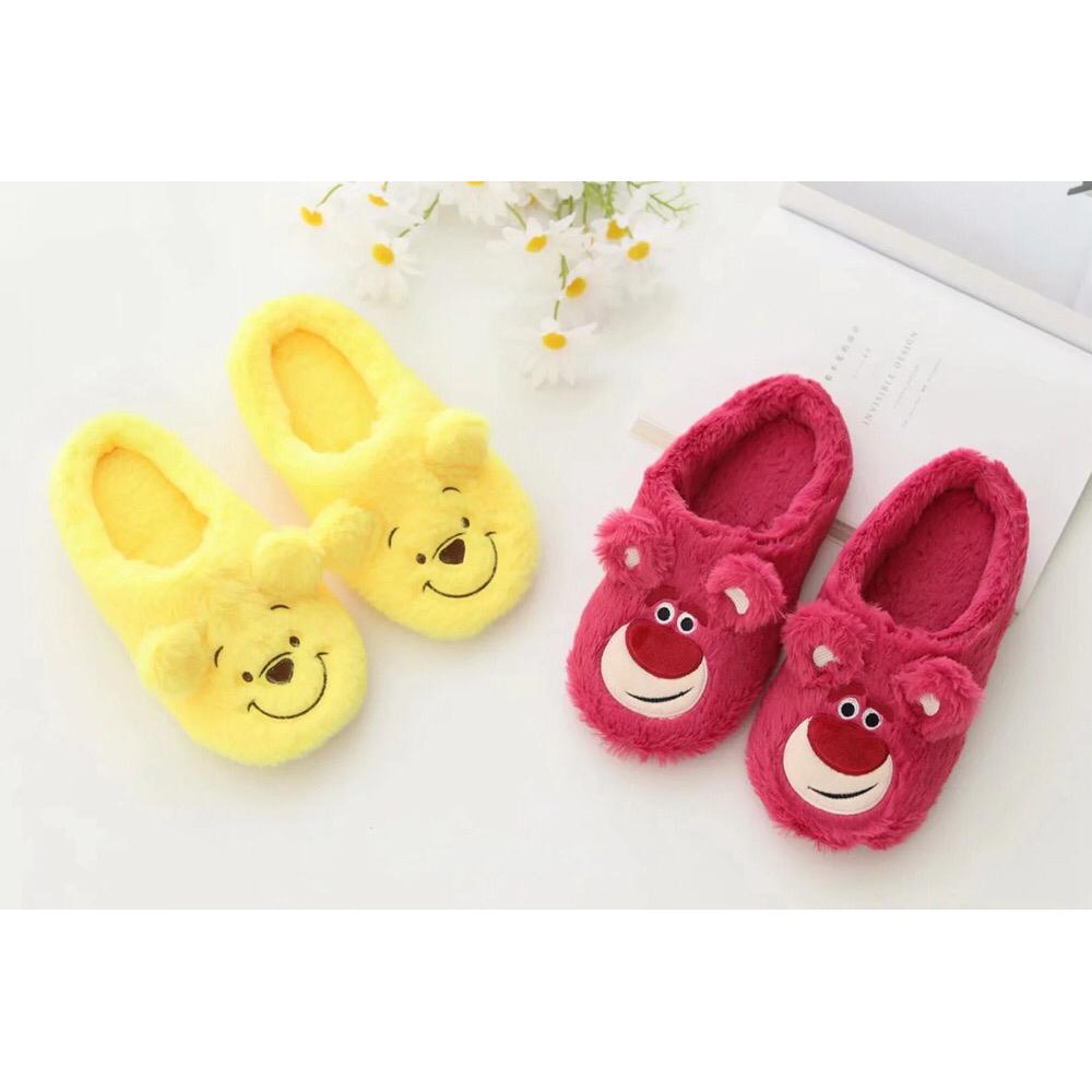 SANDAL WINNIE THE POOH LOTSO DALE CHIPMUNK SANDAL KAMAR SEPATU RUMAH IMPOR