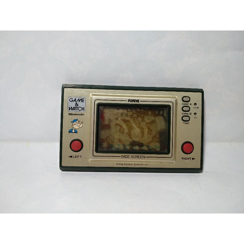 Game Watch Gimbot Gamebot Nintendo Popeye Jadul Rare Vintage Retro Toys Antik Klasik Classic Limited