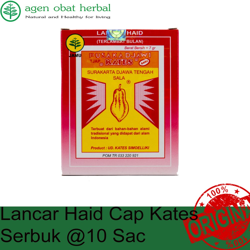 

JAMU KATES FOIL LANCAR HAID