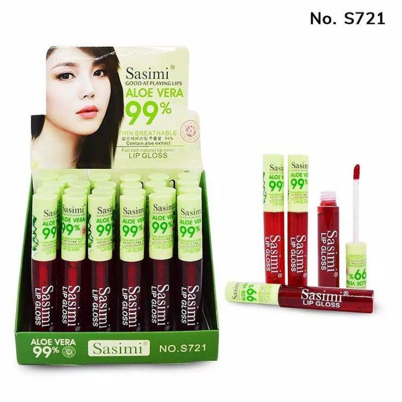 Lip tint Sasimi Aloe Vera/Lip Gloss Aloe Vera