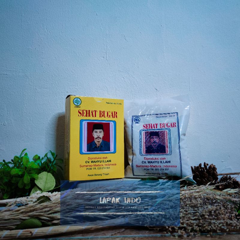 Jamu sehat bugar madura rasa kopi 300g Original free bubble warp & dus packing