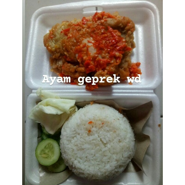 

ayam geprek sambal ijo