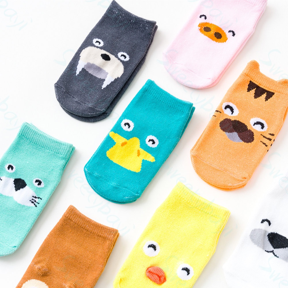 Kaos Kaki Bayi Anak Perempuan Laki Laki Unisex Baby Shock Karakter Perlengkapan Bayi Baru Lahir New Born