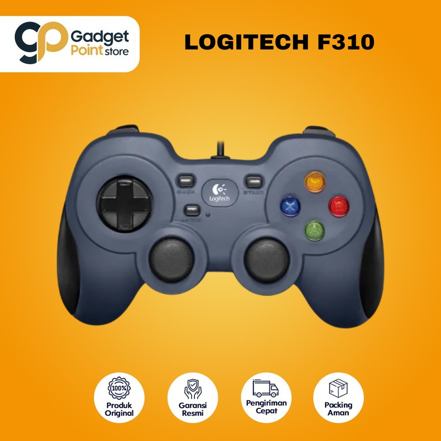 Gamepad Mobile Gaming I Logitech F310 Original - Garansi Resmi 3 Tahun