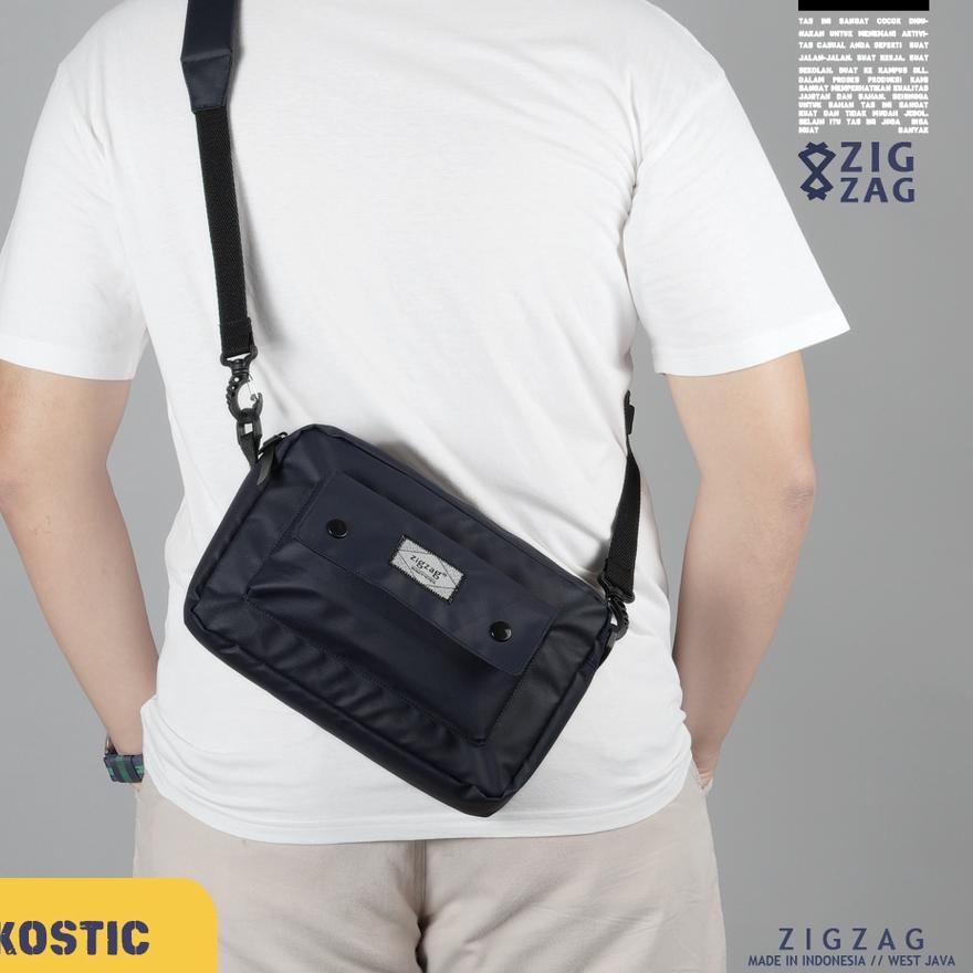 ZIGZAG Costic Tas Selempang Pria / Tas Selempang Pria / Tas Premium