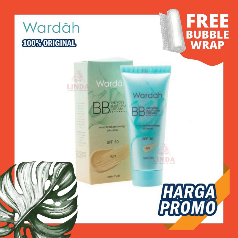 Wardah BB Everyday beauty balm cream spf 30 15ml