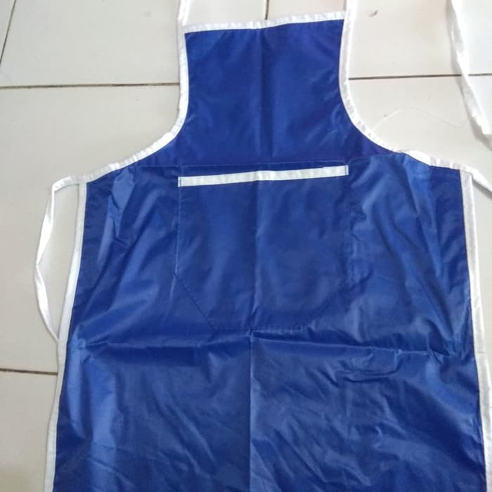 kid apron parasut anak celemek waterproof  polos