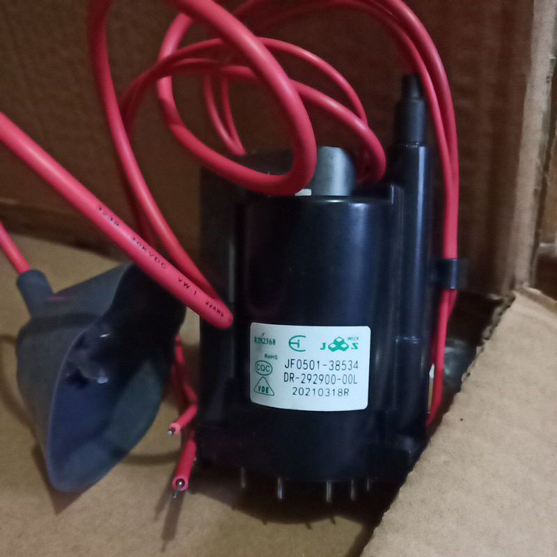 Flyback FBT Playbek TV Polytron 29inc JF0501-38534 Persamaan FUH29VH04 FUH29VH02 FFA97018L 29" Ori