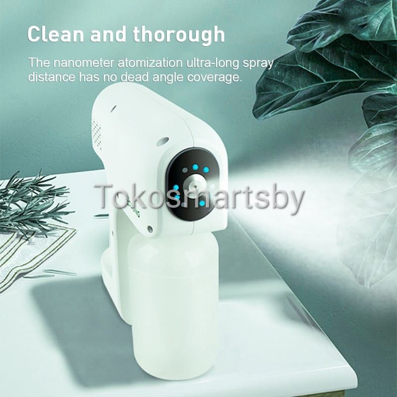 Nano Spray Q8S Uv Sterilizer Gun Desinfektan / Mesin Fogging Wireless