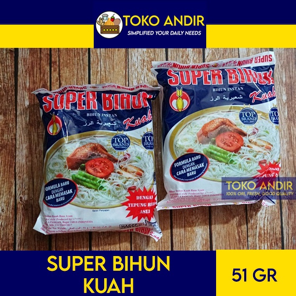 

Super Bihun Kuah Instan [Termurah!!!]