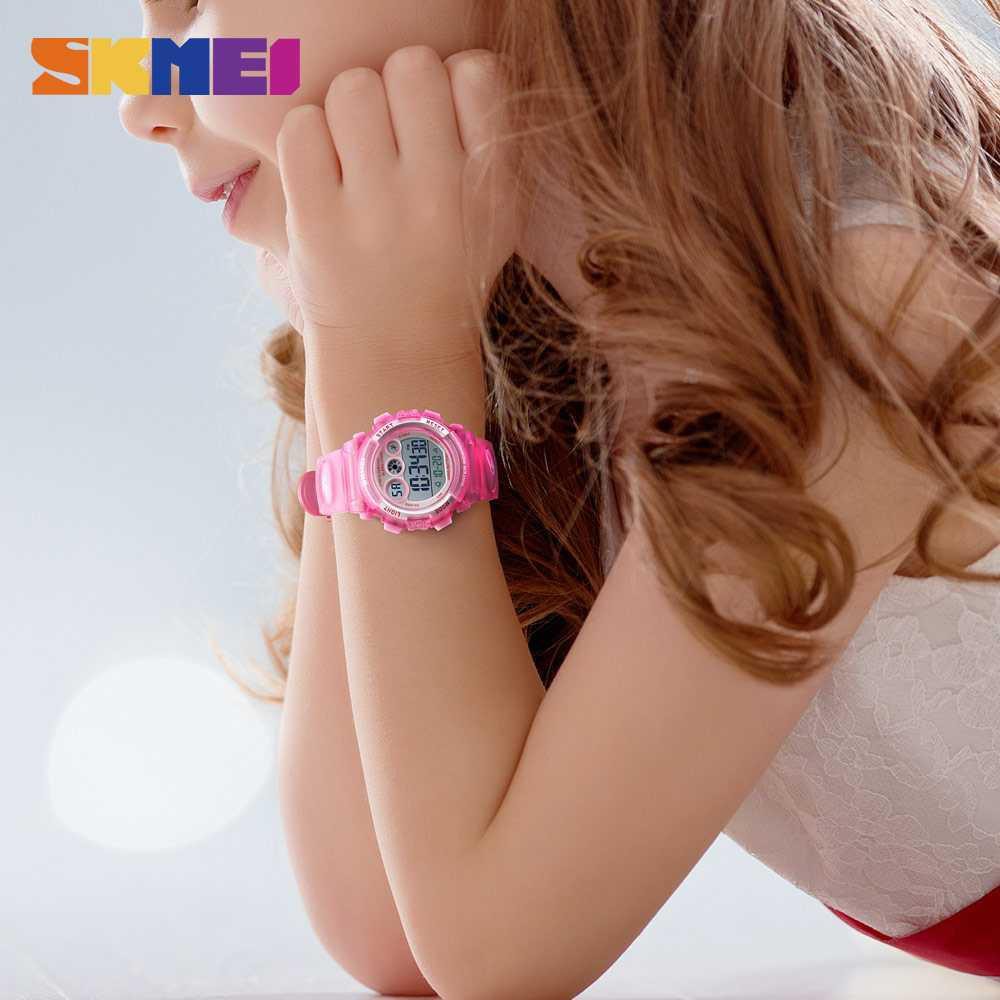 SKMEI Kids Jam Tangan Sporty Anak - 1451 [Blue Orange]