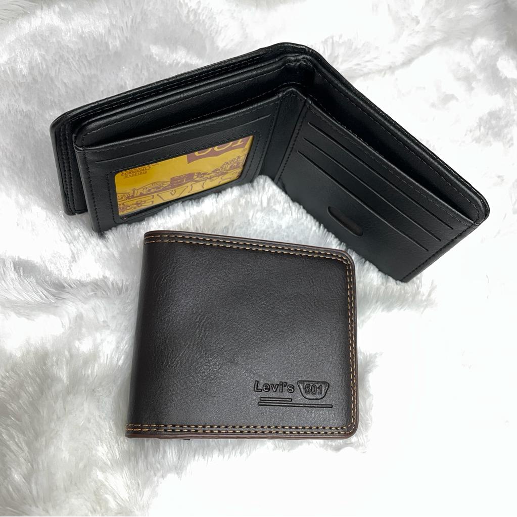 Dompet Pria Lipat Kulit PU - Dompet Laki Laki ELEGANT