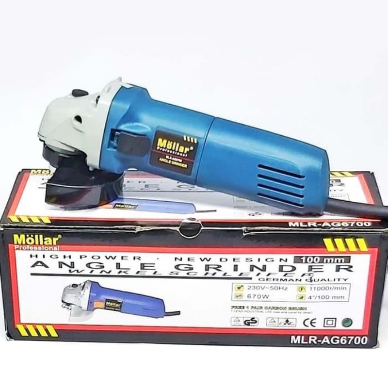 TERMURAH Gerinda Tangan Mollar AG 6700 4inch