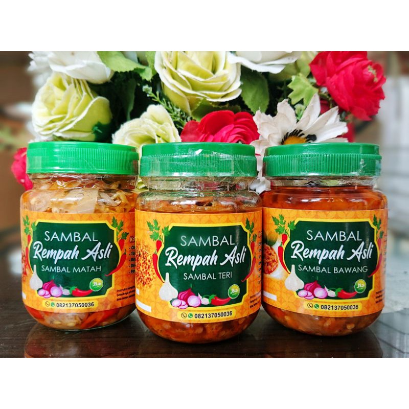 

Aneka Sambal Rempah Teri,Matah,Bawang