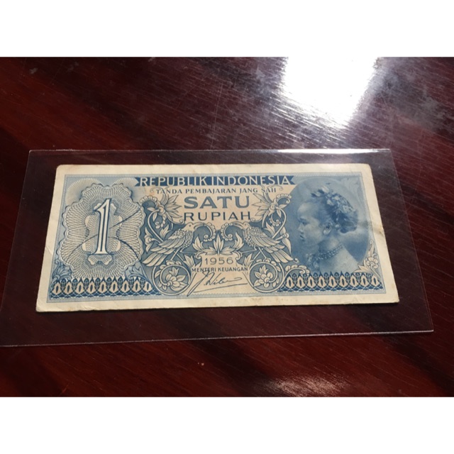 Uang Kuno Rp 1 Suku Bangsa