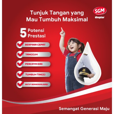 SGM Eksplor 3+ Pro-GressMaxx Madu Susu Pertumbuhan 900 gr