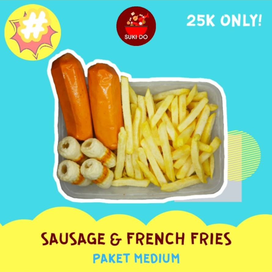 

Sosis Kentang Instan Large SukiDo (Paket 2 Oranf