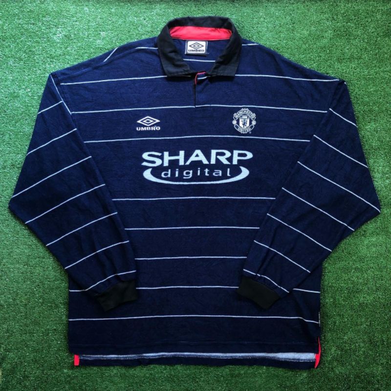 Manchester United 2000 - 2001 Away LS Umbro