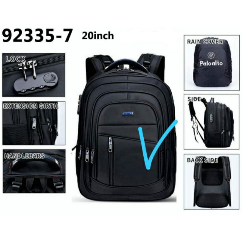 RANSEL PALOALTO ORI / TAS BACKPACK PALOALTO / TAS PUNGGUNG PALOALTO / TAS RANSEL PALOALTO ASLI / RAN