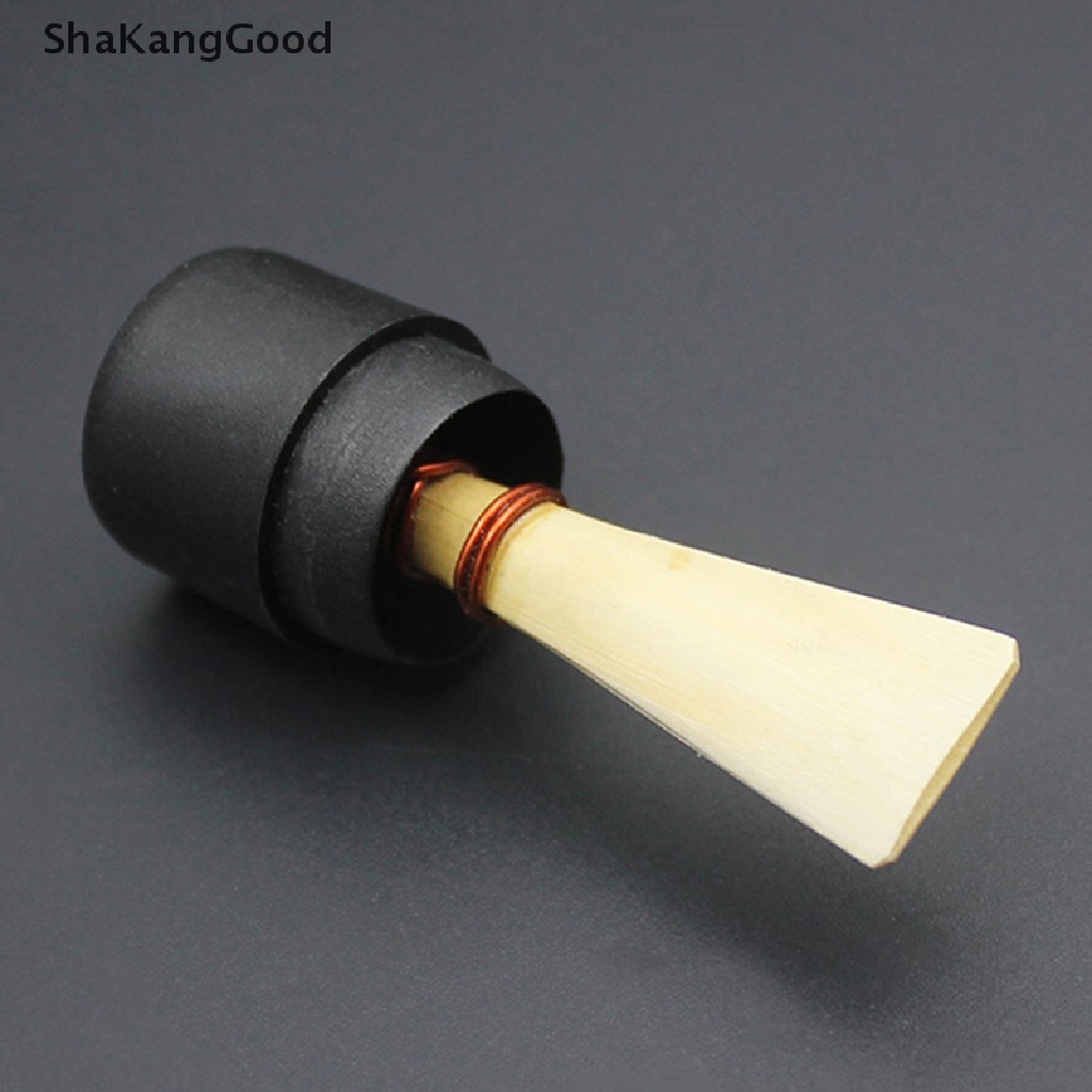 Skid 1pc Bassoon Reed Kekuatan Medium Dengan Case