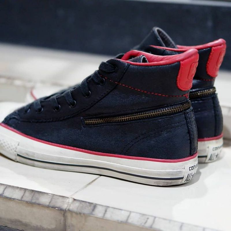 John Varvatos x Converse Chuck Taylor Hi Zip Black