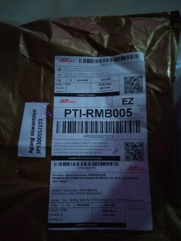 Batik Pria Peksi Dirgan Full Furing Katun Halus Ori Solo