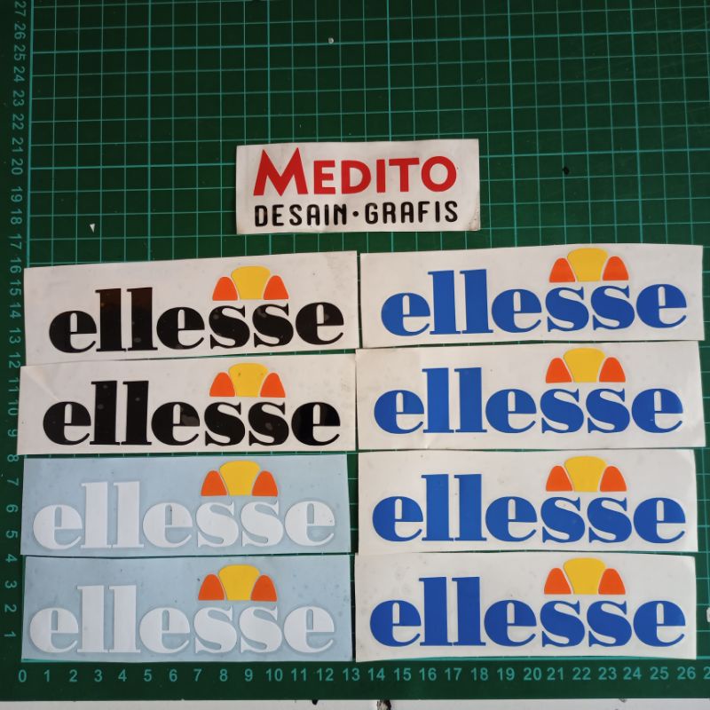 Sticker Cutting ellesse