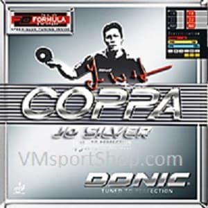 Donic Coppa Jo Silver - Karet Rubber Bet Bat Pingpong Tenis Meja