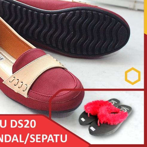 ➥ FLATSHOES GRATICA DS20 ORIGINAL SEPATU WANITA BALET BALERINA MURAH FLAT SHOES SOL KARET AL22 ☜