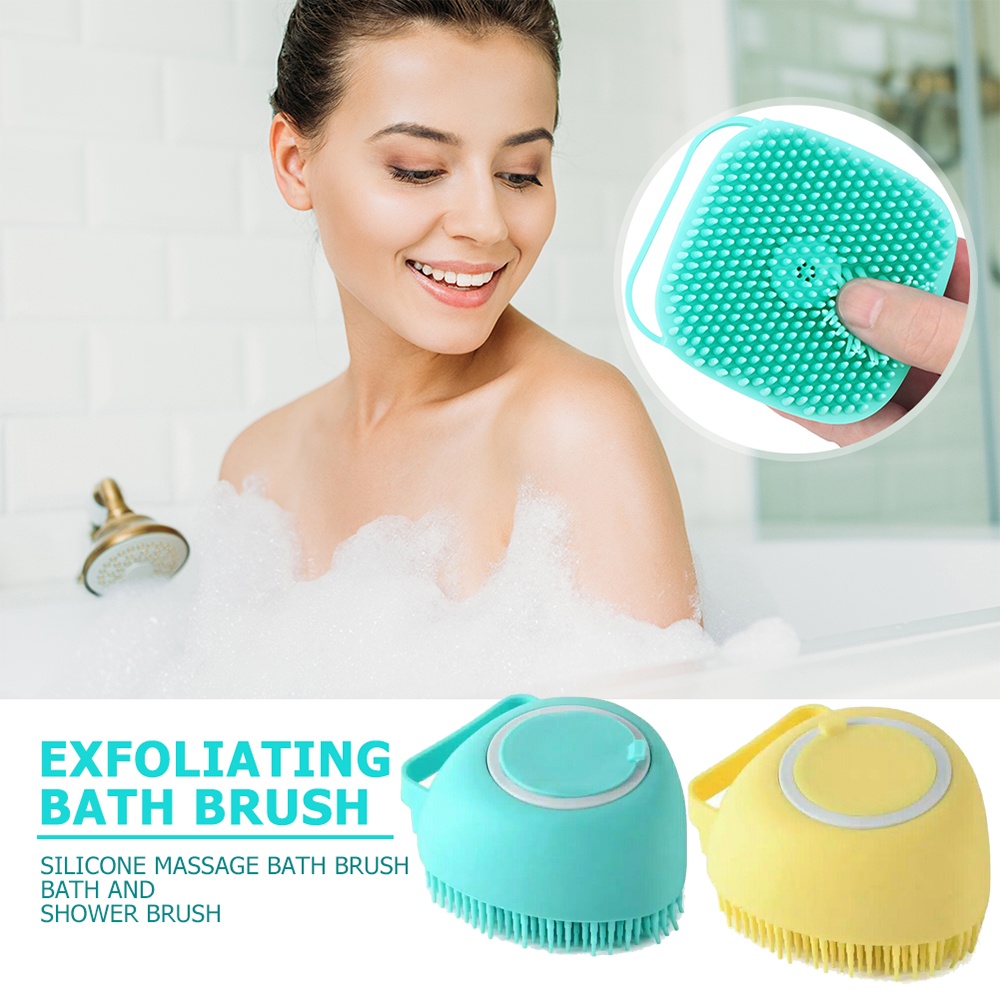 Sikat Mandi Bahan Silikon Murah Untuk Sikat Badan Silicone Massage Bath Brush