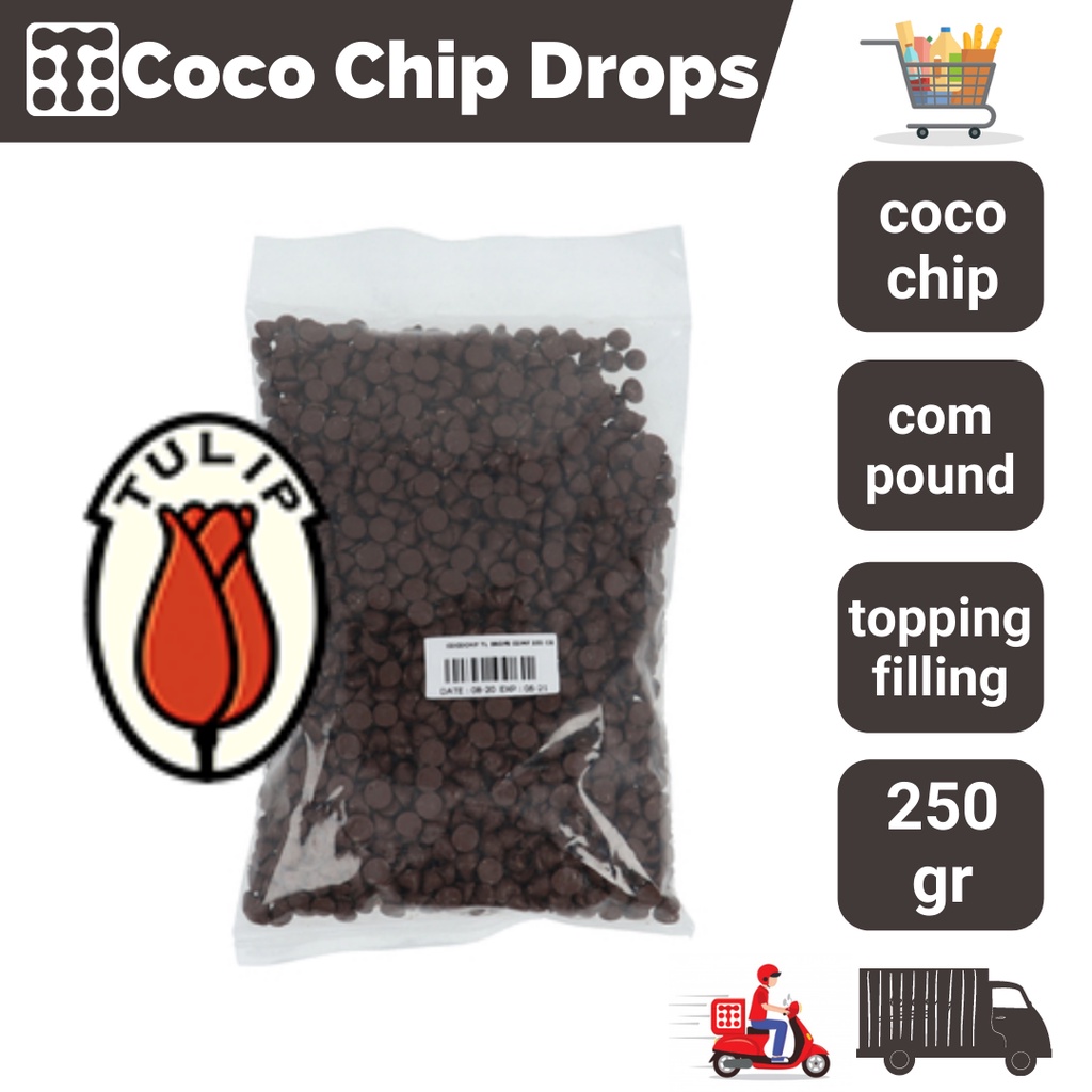 

Chocolate Chip Tulip 250 Gram (Seperempat Kilogram)
