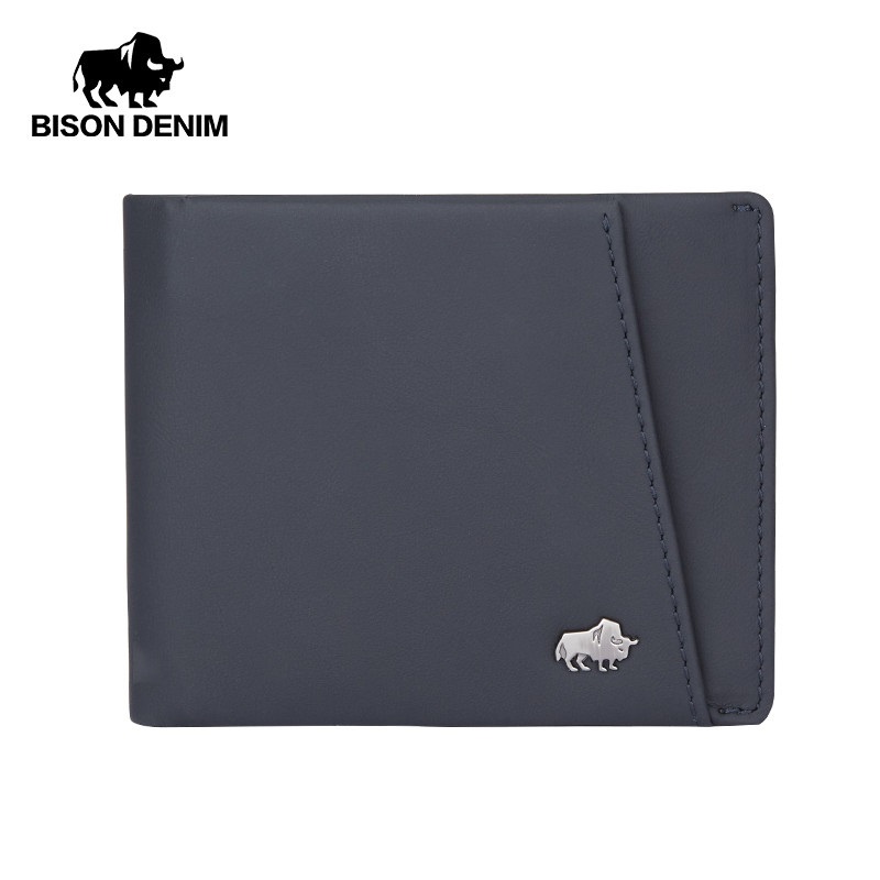 Bison Denim Dompet lipat Kulit Pria W4546