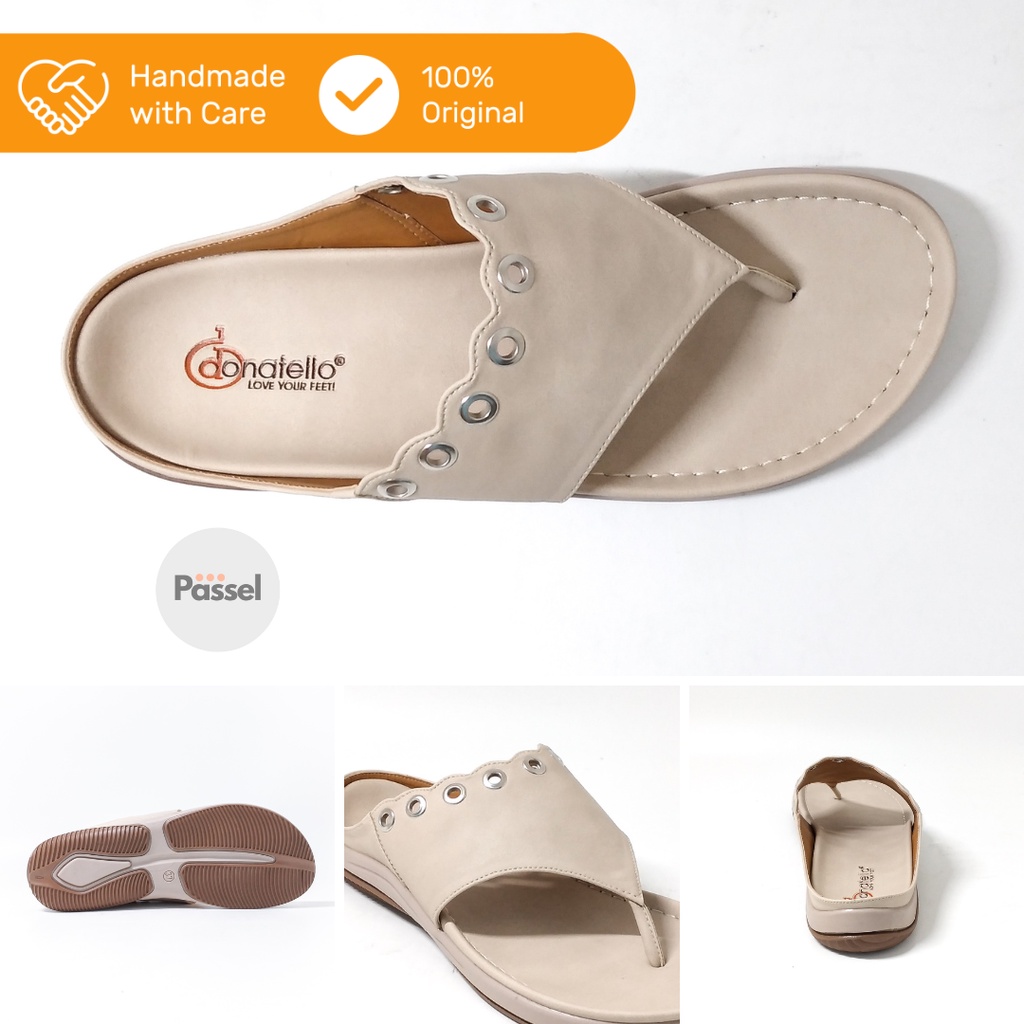 Donatello Sz. 36-40 Sandal Slip On / Sandal Jepit Wanita Kasual | OI614701 / OI614703 / OI614704