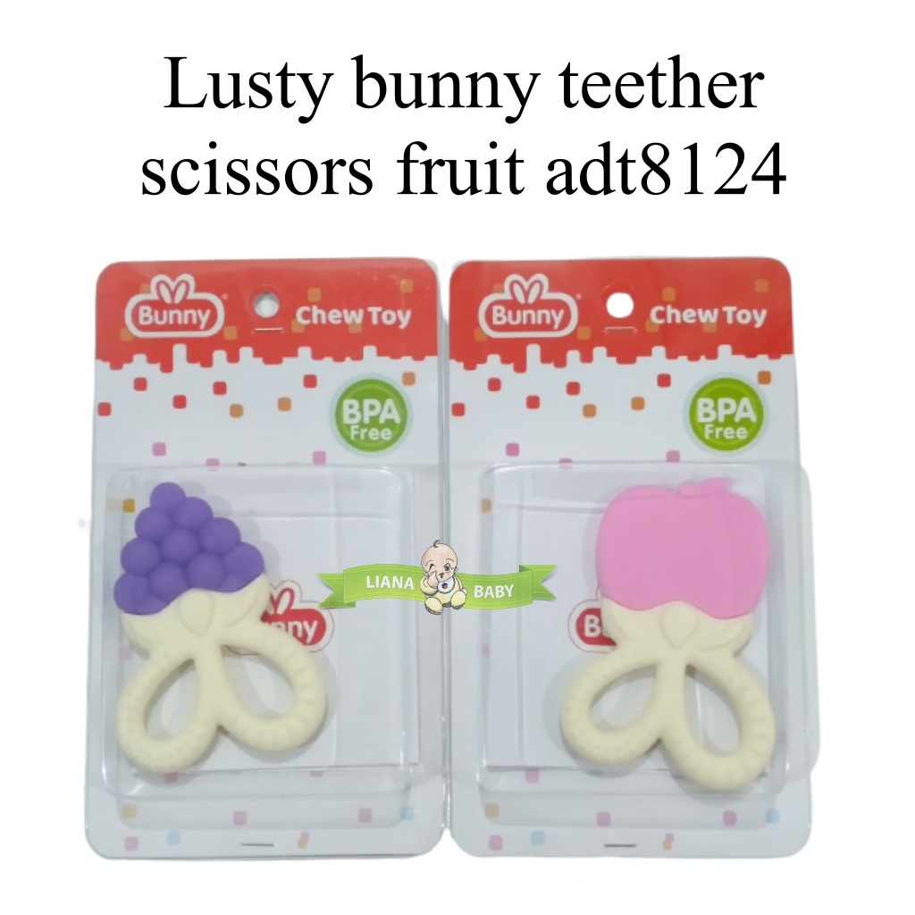 TEET85 LUSTY BUNNY TEETHER GIGITAN BAYI FRUITY