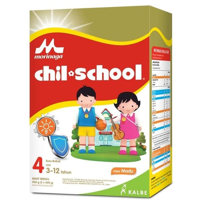 

CHIL SCHOOL GOLD MADU 800G