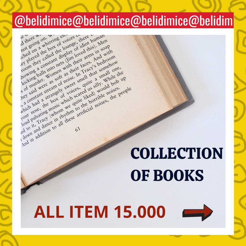 THRIFT | PRELOVED | GARAGE SALE : Novel Wulanfadi A, R, Abianca, Geez & Ann, Kamus Korea SALE ORI