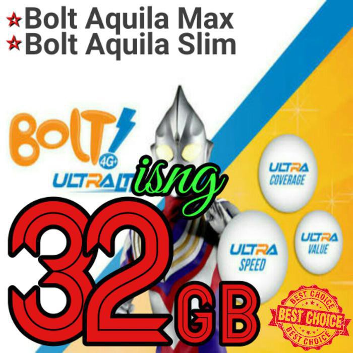 PROMO HARGA TERMURAH Perdana Bolt 8GB khusus Modem BOLT Aquila bkn Modem Bolt Hydra