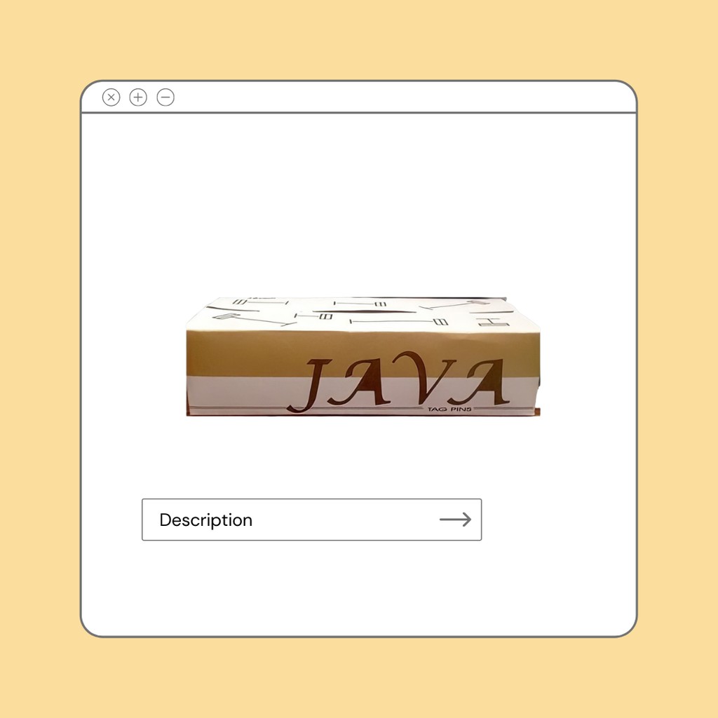 

TAG PIN JAVA / REFILL TAG GUN / TEMBAKAN MERK