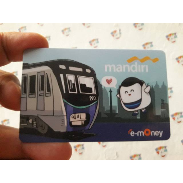 Mandiri eMoney MRT ORI /Like eTOLL Tapcash Flazz or Brizzi